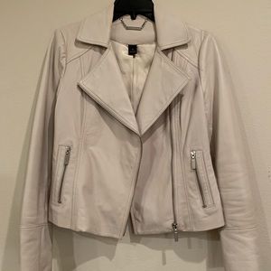 WhiteHouseBlackMarket Genuine Leather Jacket